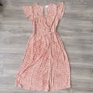 Midi Floral Dress